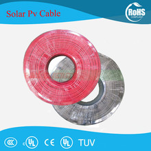 6.0mm sq 200meter roll, 10AWG PV Solar Cable Wire,Red Color,XLPE PV Cable 2024 - buy cheap