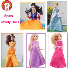 Girl Dolls 30cm Princess Toys 12 Moveable Joints Doll Fashion Fairy Birthday Christmas Gifts Toy For Girls 2024 - buy cheap