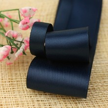 Dark Navy Blue Double Side Satin ribbon 1 inch 25mm 100 yard /roll 2024 - buy cheap