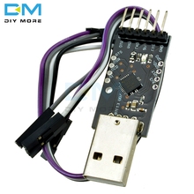 Convertidor de serie de módulo para placa Arduino, módulo de reemplazo FT232, Cables Dupont, KIT 3V3, 12Mbps, USB 2,0 a TTL UART 6 pines CP2102 2024 - compra barato