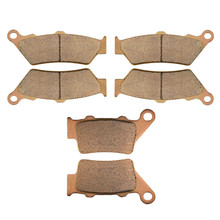 Motorcycle Parts Front & Rear Brake Pads Kit For BMW F800GS F800 F 800 GS 2008 2009 Copper Based Sintered 2024 - buy cheap
