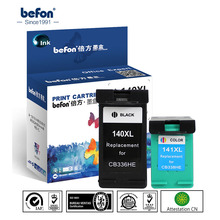 Befon-Reemplazo de cartucho de tinta remanufacturado para HP 140, 141, HP140, Photosmart C4583, C4283, C4483, C5283, D5363 2024 - compra barato