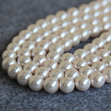 10mm Pale Pink Shell Pearl Loose Beads Fit for Making Bracelet Necklace DIY Manual Jewelry Fashion Beautiful Gift Wholesale 2024 - buy cheap