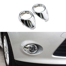 Jameo Auto Car Front Fog Lamp Frame Modified Head Fog Lights Cover Ring Stickers for Ford Focus 3 MK3 2012 - 2015 Auto Parts 2024 - buy cheap