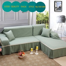 Capa de sofá de um/dois/três/quatro lugares, capa de linho/poliéster antiderrapante para sala de estar 2024 - compre barato