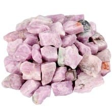 TUMBEELLUWA-piedras rugosas de cristal de kunzita, piedras en bruto para volteretas, Cabbing, envoltura de alambre, curación de Reiki Wick, 1lb (460g) 2024 - compra barato