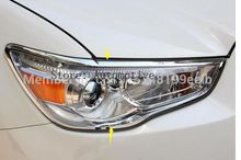 Faro delantero cromado, cubierta para luces, embellecedor para Mitsubishi ASX 2013 2014 2015 2016 2024 - compra barato