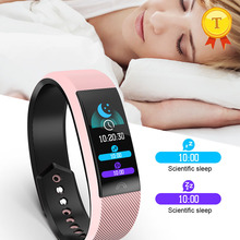 Originais de alta qualidade pulseira pulseira dormir Rastreador De Fitness banda de Frequência Cardíaca Monitor para ios Inteligente Android pk miband 2 3 2024 - compre barato