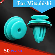 50x Green Car Bumper Clips Retainer Fastener Rivet Door For Mitsubishi Colt Eclipse Ek Attrage Carisma Challenger Endeavor Asx 2024 - buy cheap