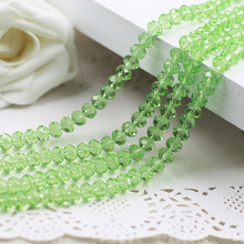 5040 AAA Top Quality peridot color  loose Crystal  Rondelle beads.Free Shipping! 2mm 3mm 4mm,6mm,8mm 10mm,12mm 2024 - buy cheap