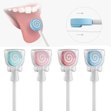 Lollipop Baby Tongue Cleaning Brush Child Tongue Scraper Cleaner Baby Care Christmas Baby Kids Gift 2024 - buy cheap