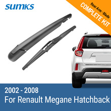 SUMKS Rear Wiper & Arm for Renault Megane Hatchback MK2 2002 2003 2004 2005 2006 2007 2008 2024 - buy cheap