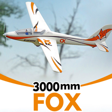 FMS RC Airplane Glider 3000mm 3m FOX with Flaps 5CH 6S EPO PNP Big Large Size Trainer Sailplane Hobby Model Plane Aircraft Avion 2024 - buy cheap
