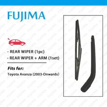 FUJIMA Rear Wiper Blade and Arm for Toyota Avanza (2003-Onwards) Back Window Windscreen Rear Wiper Arm 2024 - buy cheap