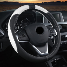Micro Fiber Leather Car Steering Wheel Cover for BMW E60 520i 523i 525i 528i 530i 535i 540i 545i 550i M5 520d 530d  530d 535d 2024 - buy cheap