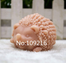 New Product!!1pcs Hedgehog (zx263)Food Grade Silicone Handmade Soap Mold Crafts DIY Mould 2024 - buy cheap