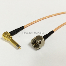 New   F Male Plug  Connector Switch  MS156  Right Angle   Convertor RG316 Wholesale  Fast Ship 15CM 6"Adapter 2024 - buy cheap