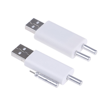 Cargador USB de 2 agujeros para batería recargable CR425, conjunto de batería de carga con 2 piezas de CR425 para flotador de pesca Led luminoso 2024 - compra barato