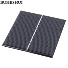 Bueshui-Mini Módulo de célula Solar, 0,8 W, 5V, Panel Solar policristalino, cargador Solar artesanal para batería de 3,6 V, 80x80MM, envío gratis 2024 - compra barato