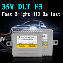 SKYJOYCE High Quality 12V 35W DLT F3 Fast Bright HID Ballast Slim DLT F3A Quick Start HID Ballast For 35W Car HID Headlight Kit 2024 - buy cheap