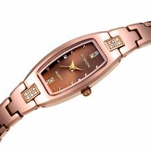GUANQIN кварцевые часы Для женщин Водонепроницаемый наручные с Вольфрам Сталь группа простой Стиль Для женщин часы 2018 модные наручные часы 2024 - купить недорого