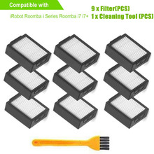 10pcs/lot Filter for iRobot Roomba I Series E Series Sweeping Robot Accessories for iRobot i7 E5 E6 Replacement Filters 2024 - buy cheap
