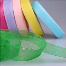 50Yards 15mm Translucent Satin Ribbon Packing Material DIY Craft Wedding Party Decoration Gift Wrapping Scrapbooking Supplies.Q 2024 - buy cheap