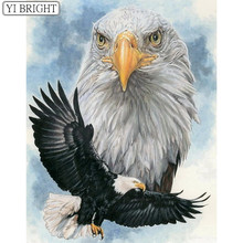 Full Square/Round Diamond painting 5D DIY Diamond embroidery Cross stitch eagle on sky Diamond mosaic Rhinestone A629 2024 - buy cheap