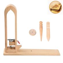 Top quality Wood Leathercraft Hand Stitching Pony Leather Craft Lacing Sewing DIY Table Desktop Tool 2024 - buy cheap