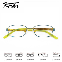 Kirka Brand Kids Boy Optical Glasses Frame Myopia Glasses Prescription Eyeglasses Frame Safety Metal Glasses 2-13 years old 2024 - buy cheap