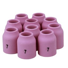 Ceramic 53N61 7# Alumina Shield Cup TIG Welding Torch Nozzle Fits For WP-9 20 24 25 Pack of 10 2024 - buy cheap