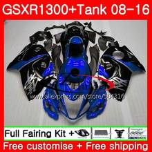 blue black Injection For SUZUKI Hayabusa GSXR1300 08 09 10 11 12 13 15 43SH21 GSXR 1300 2008 2009 2010 2011 2013 2016 Fairings 2024 - buy cheap