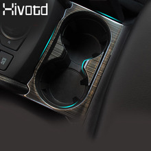 Hivotd para mazda CX-5 cx5 cx 5 2020-2017 acessórios console central suporte de copo de água painel capa interior guarnição estilo do carro 2024 - compre barato