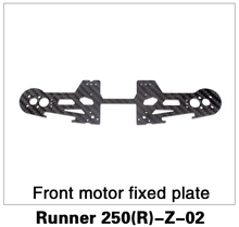 Free Shipping Original Walkera Runner 250 Advance Propellers Spare Parts Front Motor Fixed Plate Runner 250(R)-Z-02 2024 - buy cheap