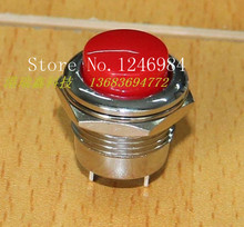 [SA]M16 electronic switch reset button normally open red metal button switch PB02-MR by -pass--50pcs/lot 2024 - buy cheap