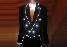 Ropa led/disfraz luminoso/robot de Alexander/abrigo luminoso/luz led 2024 - compra barato