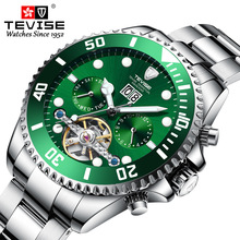 TEVISE Automatic Mechanical Watches Tourbillon Sports Luxury Brand Men's Watches Self Winding Male Wristwatch Relogio Masculino 2024 - buy cheap