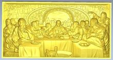 3d модель, рельеф для ЧПУ в формате STL file Lord's Supper 2024 - купить недорого