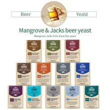Yeast 10g/1pcs imported yeast Mangrove&Jacks Beer Yeast Home brewing Alcohol fermentation Beer yeast powder M20 M29 M42 M47 M76 2024 - buy cheap