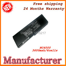 3600mAh Rechargeable Laptop Battery For HP/COMPAQ Business Notebook NC4000 NC4010 PP2171S PP2171M DD880A 335209-001 2024 - buy cheap