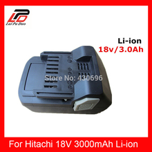 Nueva batería de la herramienta eléctrica del reemplazo del Li-ion de 18 v 3.0Ah para Hitachi 18 V 3000 mah BSL1830 DS18DSAL 2024 - compra barato
