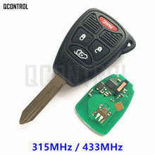 QCONTROL Remote Control Key for DODGE Caliber Charger Avenger Durango Dakota RAM Nitro Magnum Grand Caravan Keyless Entry 2024 - купить недорого