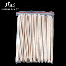 100pcs Nail Art Orange Wood Stick Cuticle Pusher Remover Manicure Pedicure Care Pusher Beauty Nails Tools 2024 - buy cheap