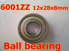 stainless steel 440 S6001ZZ SS6001 6001ZZ  6001-2RS 12X28X8 mm radial shaft deep groove ball bearing 2024 - купить недорого