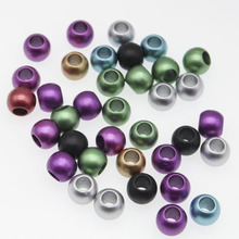 CHONGAI-Cuentas de colores variados para fabricación de joyas para mujer, 100 Uds., de colores variados al azar, con bobina grande 2024 - compra barato