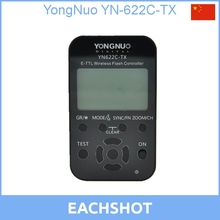 YongNuo YN-622C-TX,YN622C-TX,YN-622CTX LCD беспроводной контроллер вспышки, беспроводной триггер вспышки для Canon DSLR 2024 - купить недорого