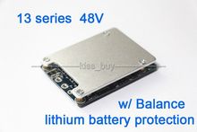 Placa de proteção de bateria 18650 13s 20a 48v li-ion de lítio celular placa de proteção bms equilíbrio para bicicleta elétrica 2024 - compre barato