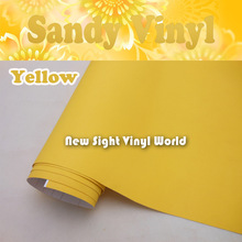 High Quality Sandy Yellow Vinyl Film Roll Air Free Bubble For Vehicle Wraps Computer Size:1.52*30M/Roll(5ft x 98ft) 2024 - buy cheap