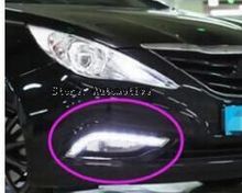 High quality LED Daytime running lights front Fog lamp Fog Lights For 2011 2013 2014 2015 for Hyundai SONATA 8GE i451 2024 - buy cheap