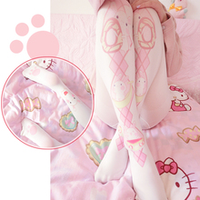 Medias suaves de lolita con estampado original, pantimedias de anime, The rabbit swakes 2024 - compra barato